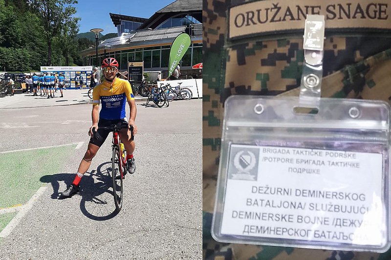 Bh. deminer se sa uspješne biciklističke utrke u Sloveniji vratio u 24-satnu dežuru