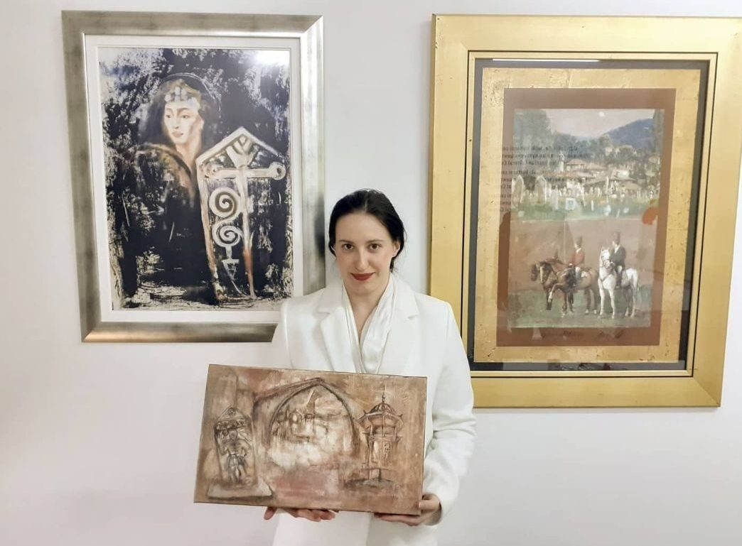 Emina Alagić, samouka umjetnica: Moje slike kupuju svjetski kolekcionari, ne pitaju za cijenu