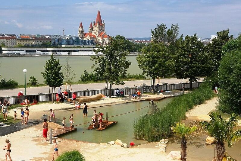 Kako je dunavski otok postao zelena oaza Beča