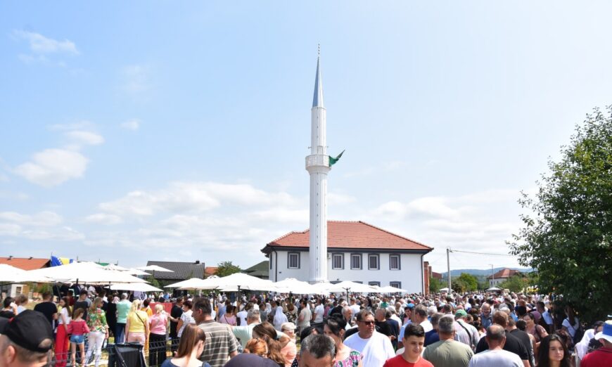 Svečano otvorena džamija u Krkojevcima