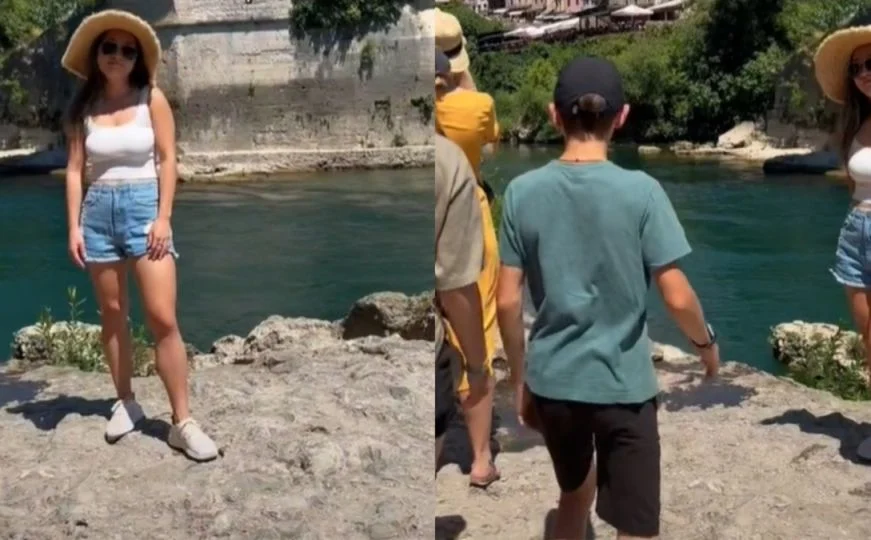 “Muke” američke influenserice u Mostaru: Objavila snimak, ali ovakvu reakciju fanova nije očekivala