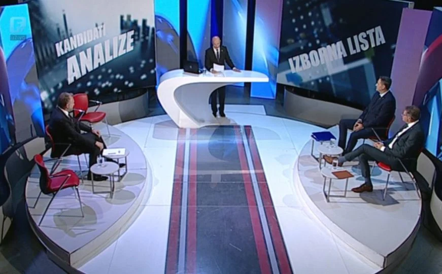 Detalj sinoćnje debate: Hadžikadić oslovio Izetbegovića sa “predsjednik”