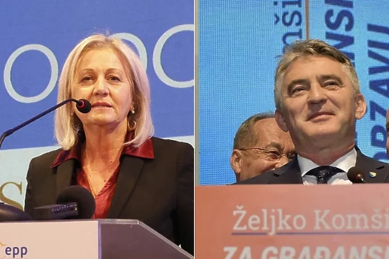 Prema trenutnim rezultatima CIK-a, nakon 55 posto prebrojanih glasova Krišto vodi ispred Komšića
