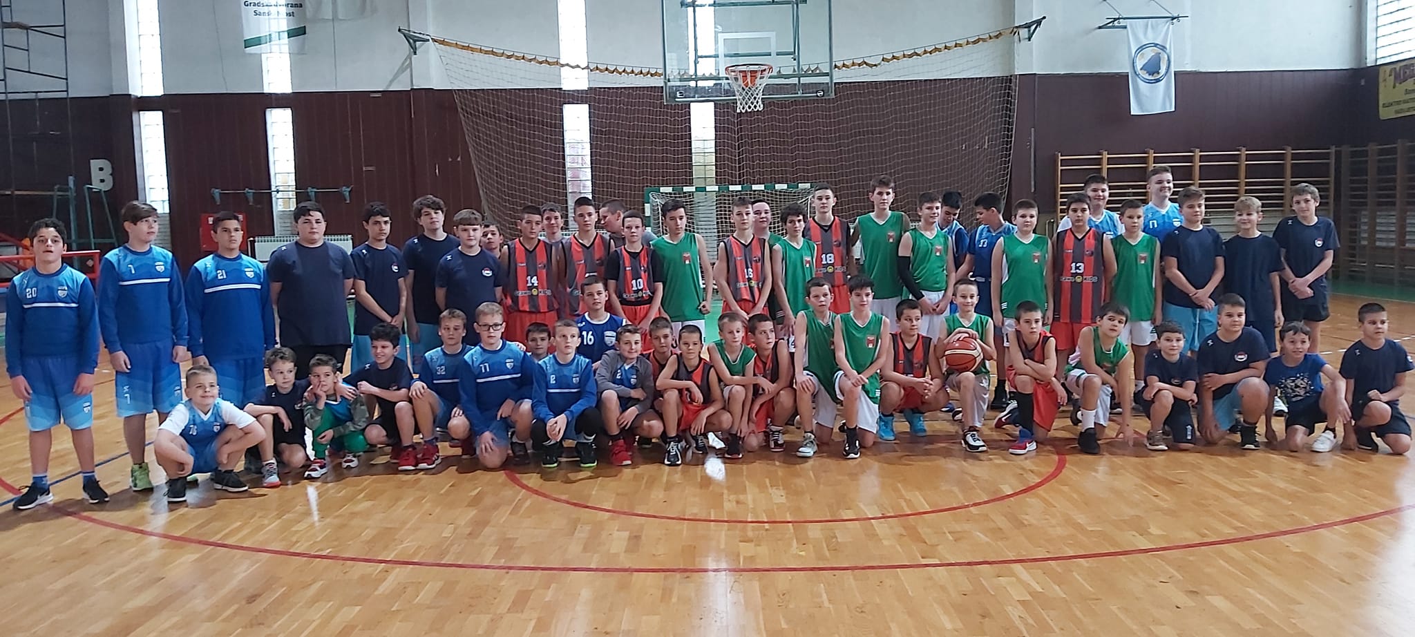 Košarkaško druženje u Sanskom Mostu