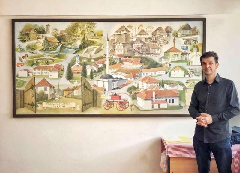 Edin Hasanić je slikar koji gaji islamski princip u umjetnosti 