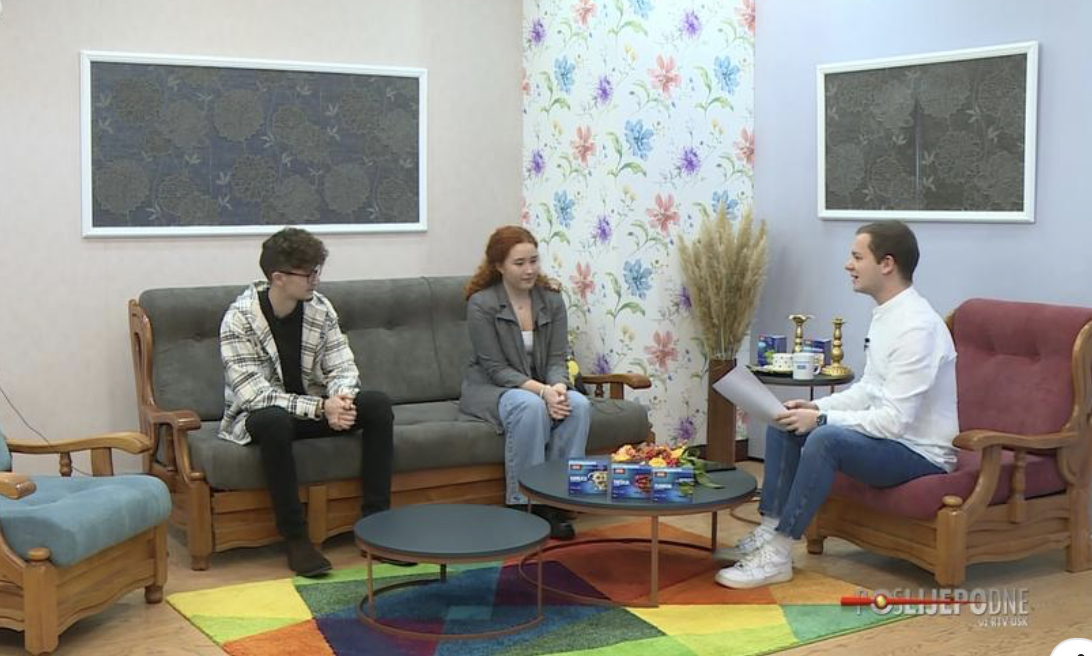 Ammar Arnautović i Lamija Ramić gostovali na RTV USK