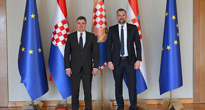 Na sastanku Konakovića i Milanovića nije bilo bh. zastave