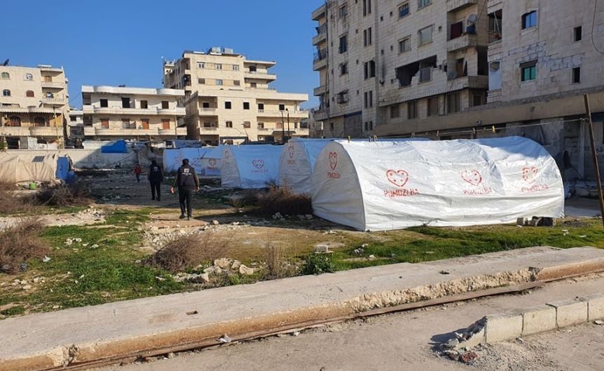 Lijepe vijesti: U Siriji postavljeni šatori organizacije Pomozi.ba