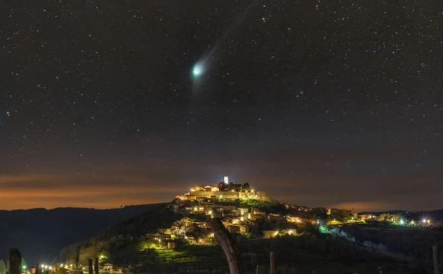 Zeleni komet snimljen u Hrvatskoj, zadnji put viđen u doba neardentalaca: Zašto je ovakve boje?
