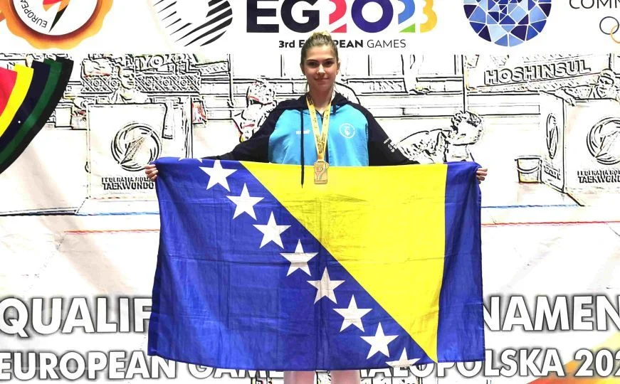Ada Avdagić osvojila zlatnu medalju i plasirala se na Evropske igre 2023