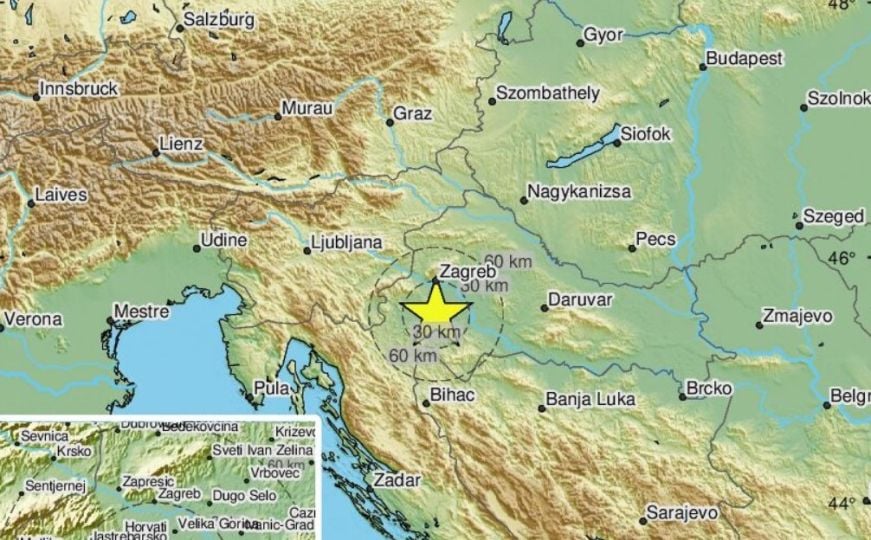Zemljotres u Hrvatskoj: “Jako je tutnjalo i ljuljalo”