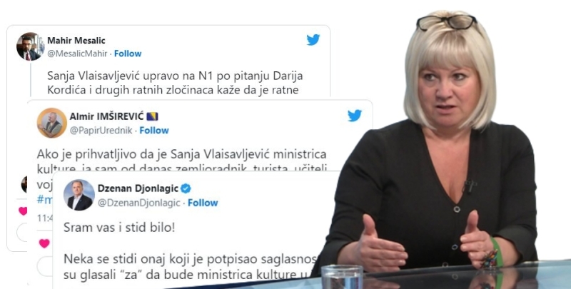 Reakcije na izjave Sanje Vlaisavljević: Hvala Nikšiću, Konakoviću, Forti i zastupnicima HDZ – Schmidtove koalicije 
