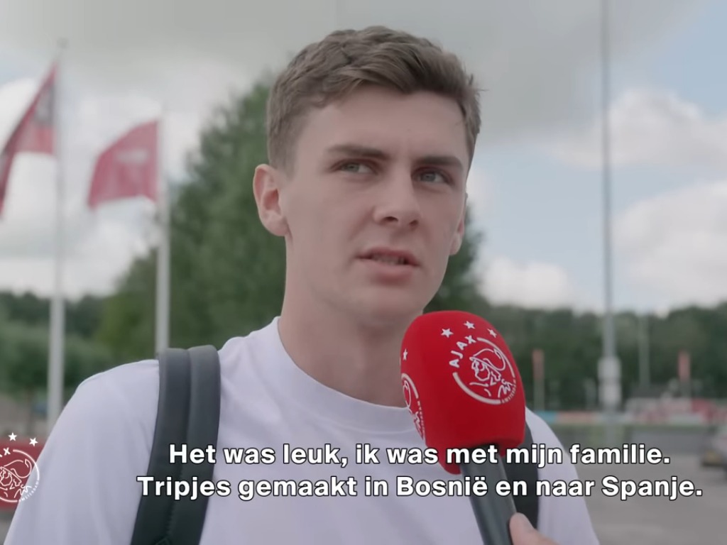 Tahirović se priključio pripremama Ajaxa: Imao sam toplu dobrodošlicu