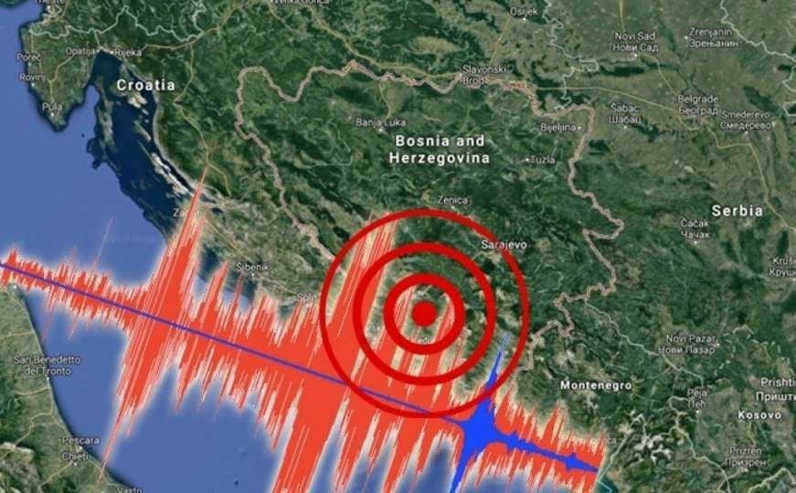 Novi zemljotres u Bosni i Hercegovini: ‘Jaka tutnjava i udar’