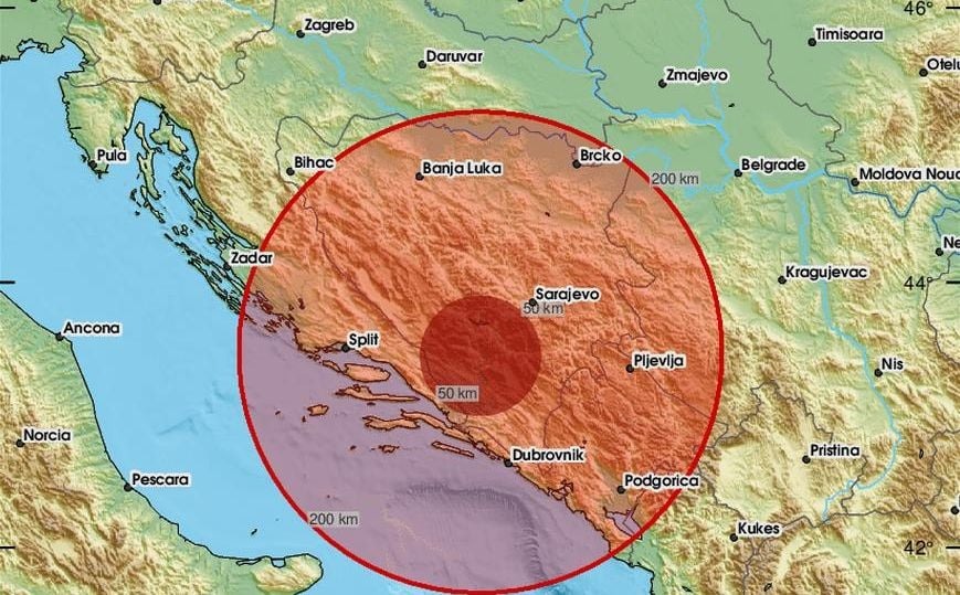 Zemljotres potresao Bosnu i Hercegovinu: ‘Ružno buđenje’