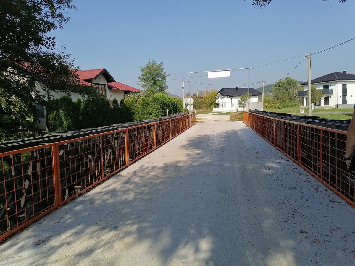 Obnovljen most u Jahićima