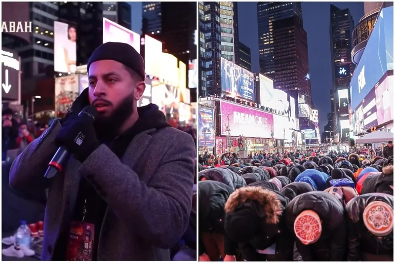 Teravija na Times Squareu: Hiljade muslimana obilježile početak ramazana u New Yorku
