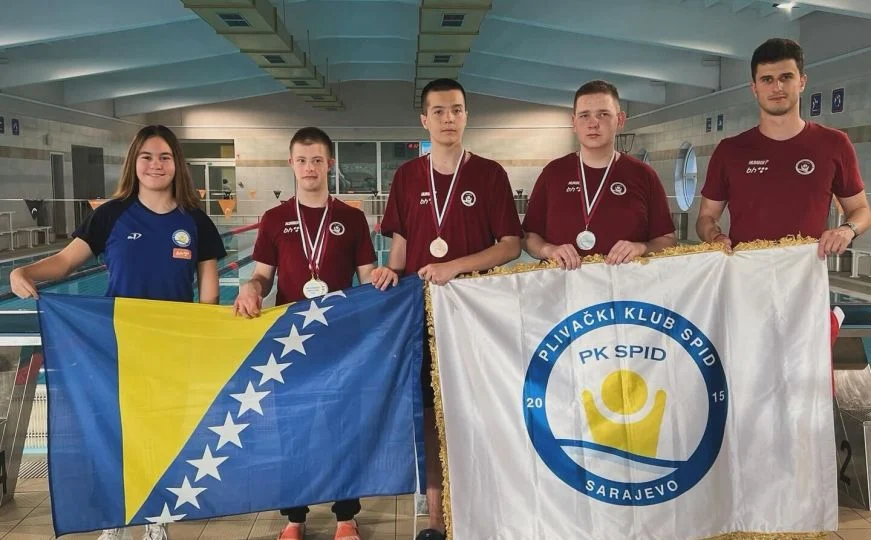 Pet medalja plivačima SPID-a na takmičenju u Sloveniji
